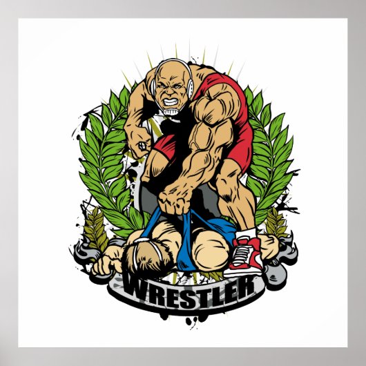 Wrestling Champ Poster (Voorkant)