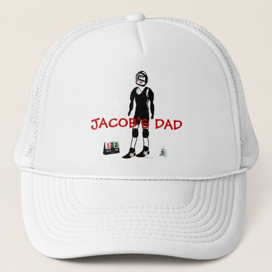 Wrestling Cheer Team Trucker Pet (Voorkant)