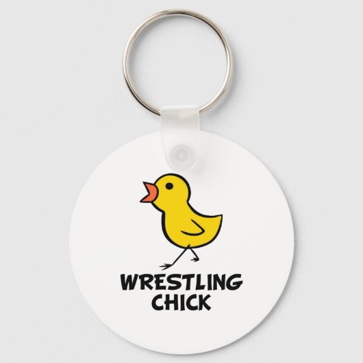 Wrestling Chick Sleutelhanger (Voorkant)