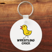 Wrestling Chick Sleutelhanger (Voorkant)