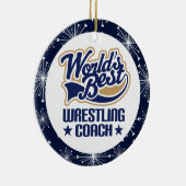 Wrestling Coach Gift Ornament (Rechts)