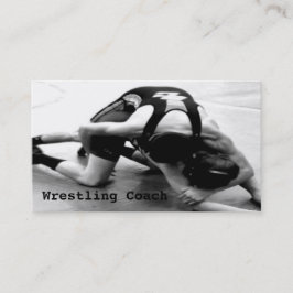 Wrestling Coach Visitekaartje