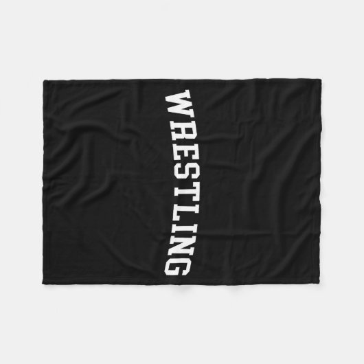 Wrestling  fleece deken (Voorkant (Horizontaal))