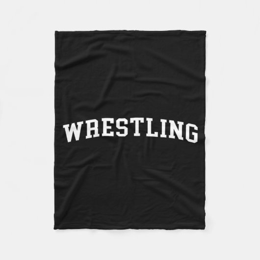 Wrestling fleece deken (Voorkant)