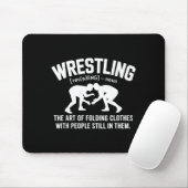 Wrestling Funny Definition The Art Of Folding Clot Muismat (Met muis)