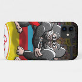 Wrestling Gorillas Case-Mate iPhone Case (Achterkant (horizontaal))