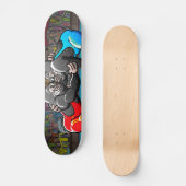 Wrestling Gorillas Skateboard (Voorkant)
