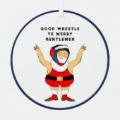 Wrestling Holiday Gift Metalen Ornament (Voorkant)