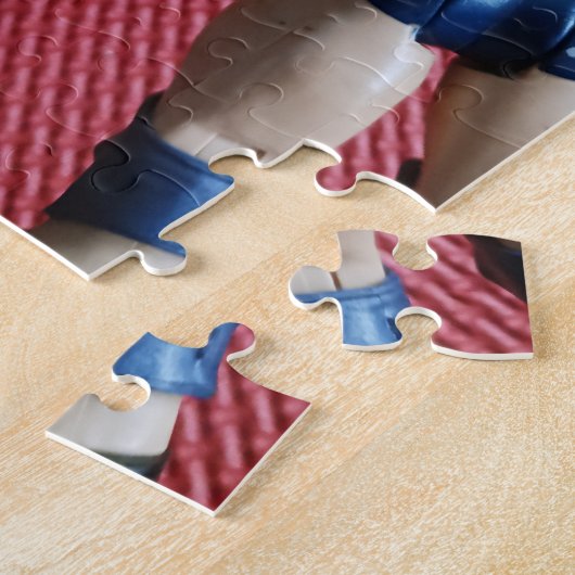 Wrestling Jigzaag Puzzle Legpuzzel (Zijkant)