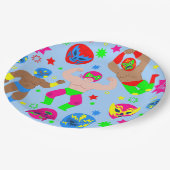 wrestling lucha libre masks luchador wrestlers papieren bordje (Gekanteld)