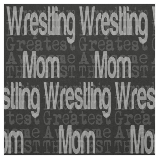 Wrestling Mam Extraordinaire Stof (Swatch)