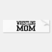 Wrestling mama bumpersticker (Voorkant)