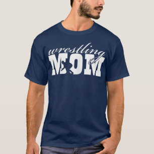 Wrestling mama t-shirt