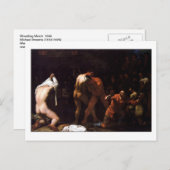 Wrestling Match van Michael Swerts Briefkaart (Voorkant / Achterkant)