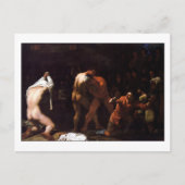 Wrestling Match van Michael Swerts Briefkaart (Voorkant)