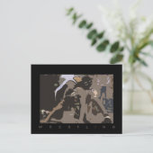 wrestling POSTCARD Briefkaart (Staand voorkant)