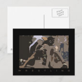wrestling POSTCARD Briefkaart (Voorkant / Achterkant)