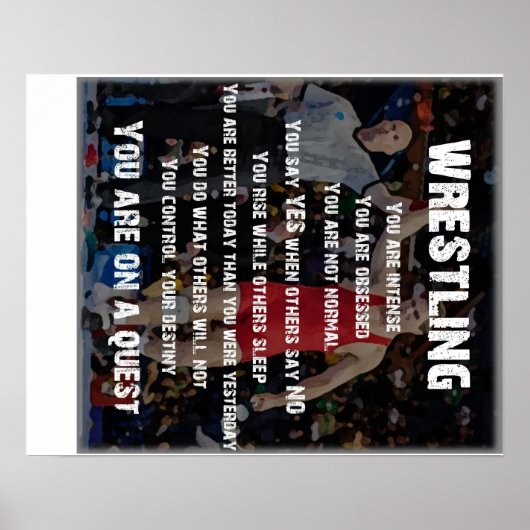 Wrestling Quest Poster (Voorkant)