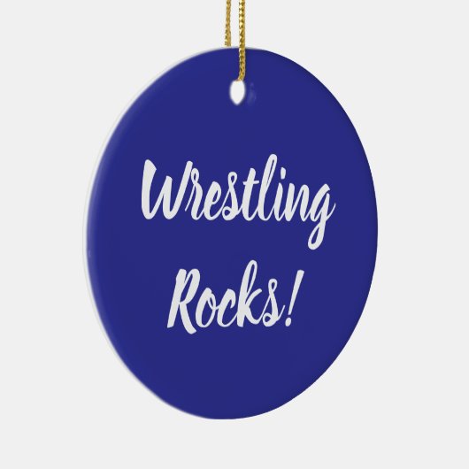Wrestling Rocks Ornament (Rechts)