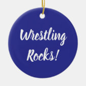 Wrestling Rocks Ornament (Voorkant)
