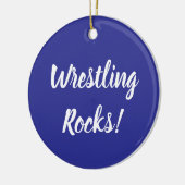 Wrestling Rocks Ornament (Links)