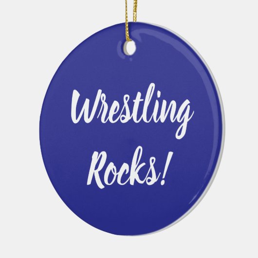 Wrestling Rocks Ornament (Links)