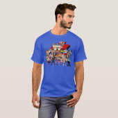 Wrestling Roster 80s T-Shirt (Voorkant volledig)