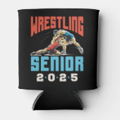 Wrestling Senior Class van het Afstuderen 2025 Blikjeskoeler (Voorkant)