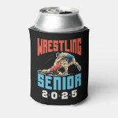 Wrestling Senior Class van het Afstuderen 2025 Blikjeskoeler (Blikje Achterkant)