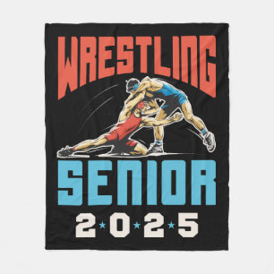 Wrestling Senior Class van het Afstuderen 2025 Fleece Deken