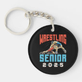Wrestling Senior Class van het Afstuderen 2025 Sleutelhanger (Voorkant)