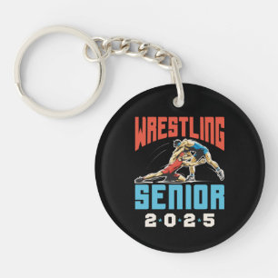 Wrestling Senior Class van het Afstuderen 2025 Sleutelhanger