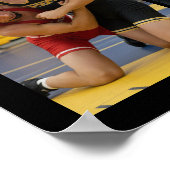 Wrestling Senior Graduate 6 Photo Collage Poster (Hoek)