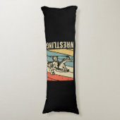 Wrestling Sport Wrestler Lover Funny Gift Lichaamskussen (Voorkant Verticaal)