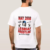 Wrestling T-Shirt (Achterkant)