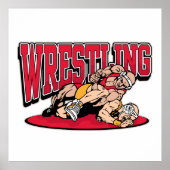 Wrestling Takedown Poster (Voorkant)