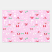 Wrestling themed wrapping paper - variety 3-pack (Voorkant 2)