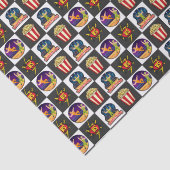 Wrestling Tissue Paper  Tissuepapier (Detail)