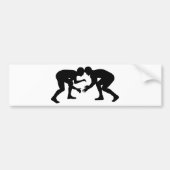 Wrestling Wrestler Bumpersticker (Voorkant)