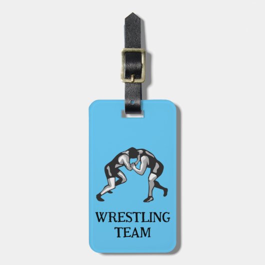 Wrestling Wrestler Design Bagagelabel (Voorkant verticaal)