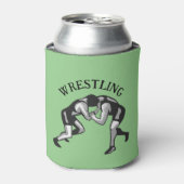 Wrestling Wrestler Design Blikjeskoeler (Blikje Voorkant)