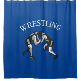 Wrestling Wrestler Design Douchegordijn