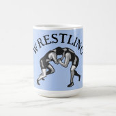 Wrestling Wrestler Design Koffiemok (Center)
