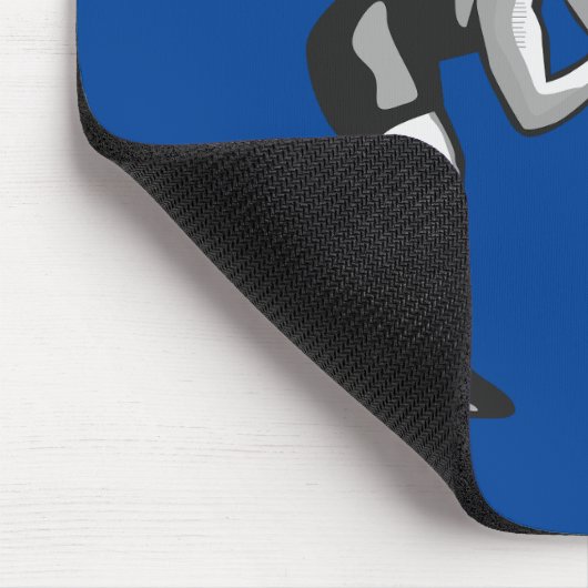 Wrestling Wrestler Design Muismat (Hoek)