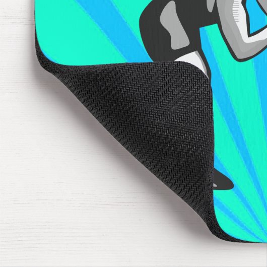 Wrestling Wrestler Design Muismat (Hoek)