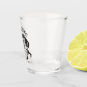 Wrestling Wrestler Design Shot Glas (Rechts)