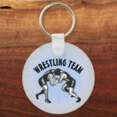 Wrestling Wrestler Design Sleutelhanger (Achterkant)