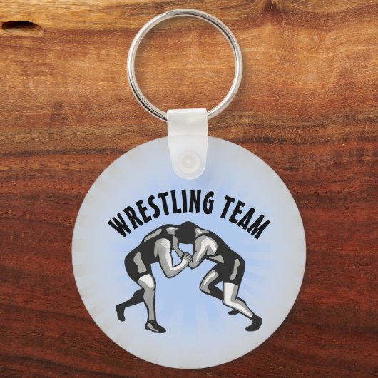 Wrestling Wrestler Design Sleutelhanger (Achterkant)