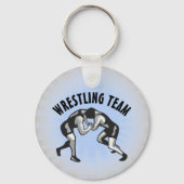 Wrestling Wrestler Design Sleutelhanger (Achterkant)