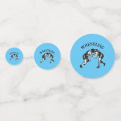 Wrestling Wrestler Design Table Confetti (Voorkanten)